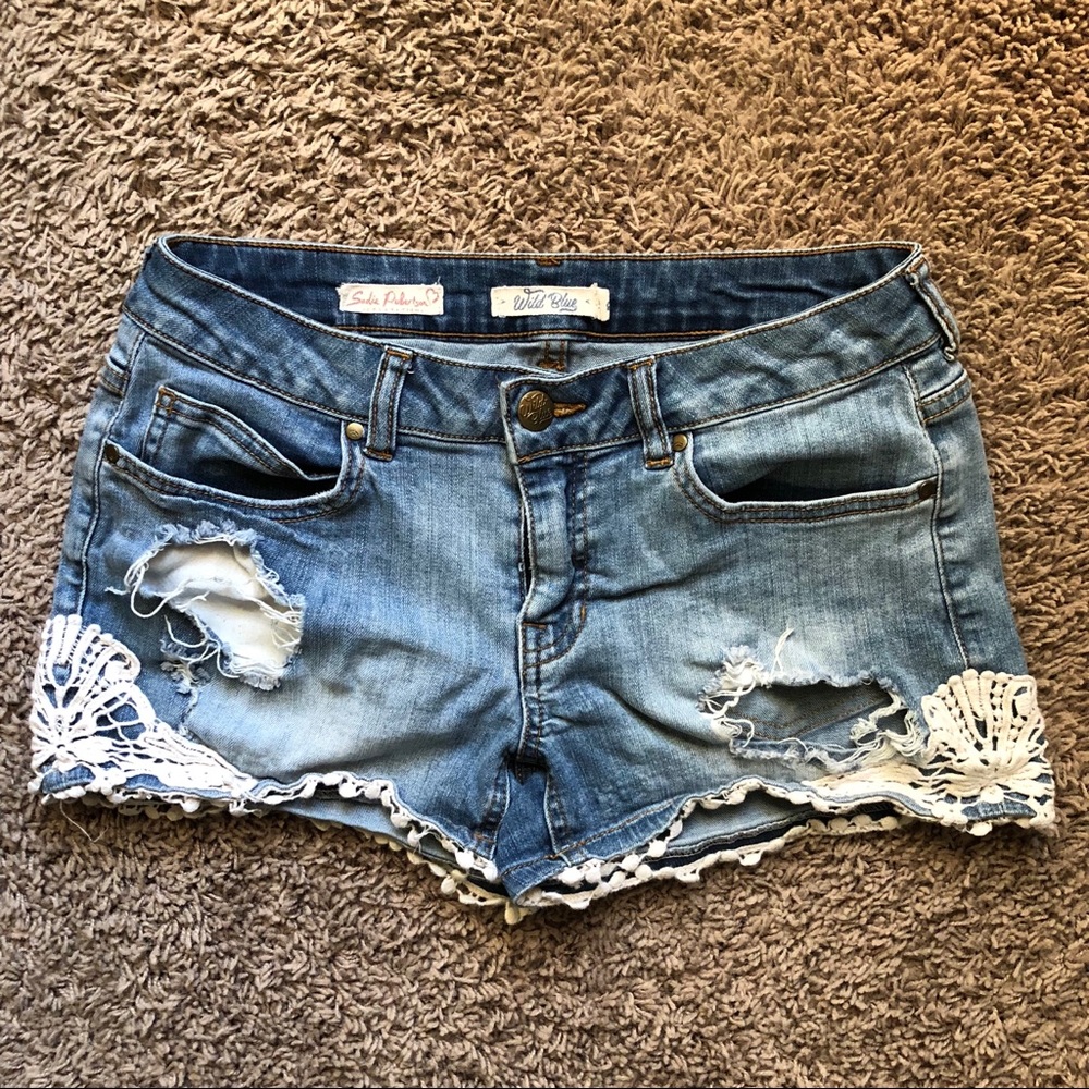 Wild Blue Jean Shorts by Sadie Robertson